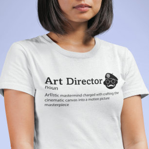 Camiseta Art Diretor Definition Light Mode - Criador de fil