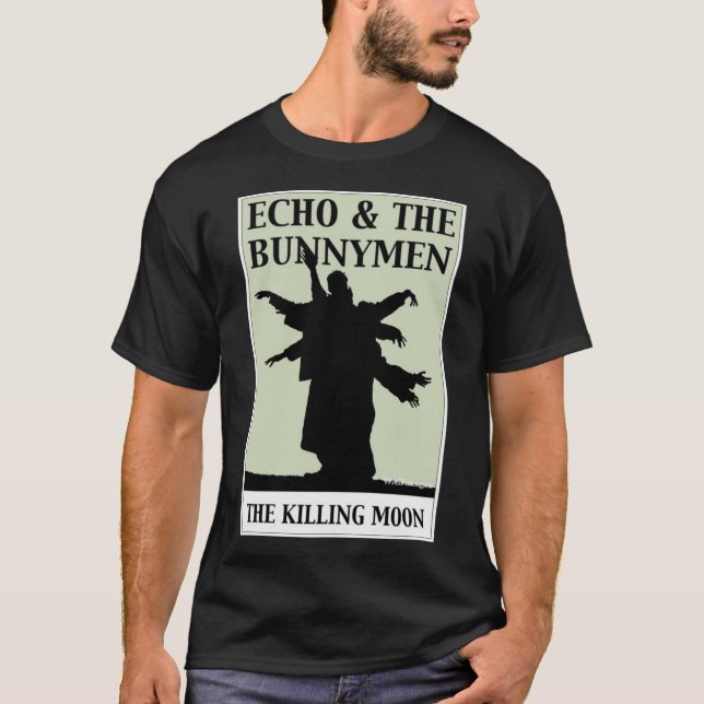 Camiseta Art Echo 80s The Bunnymen The Killing Moon (Frente)