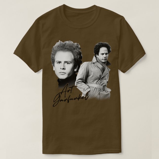 Camiseta Art Garfunkel Vintage Style (Frente do Design)