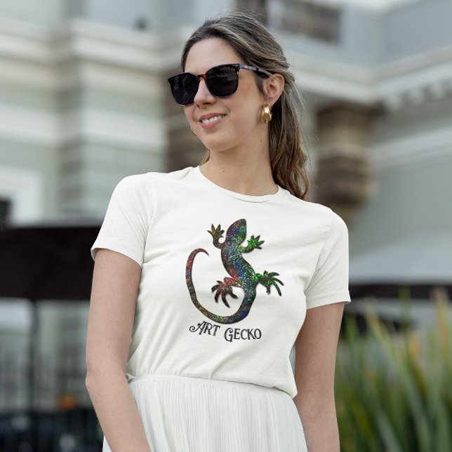 Camiseta Art Gecko (Criador carregado)