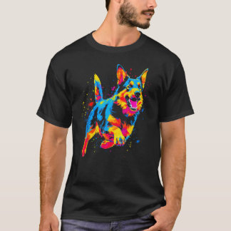 Camiseta Art German Shepherd