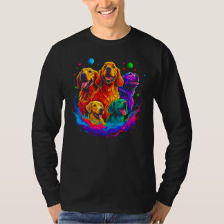 Camiseta Art Golden Retriever Dog Best Friends