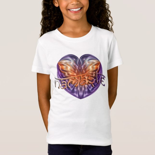 Camiseta ART Heart NAMASTE (Frente)