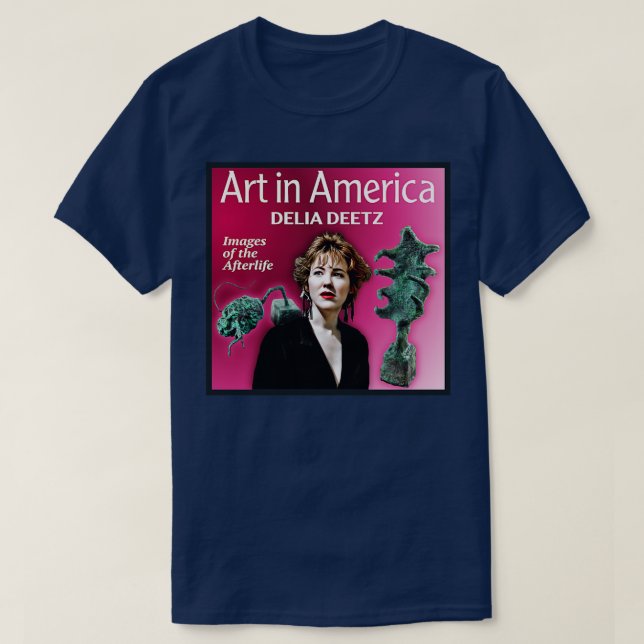 Camiseta Art In America Delia Deetz (Frente do Design)
