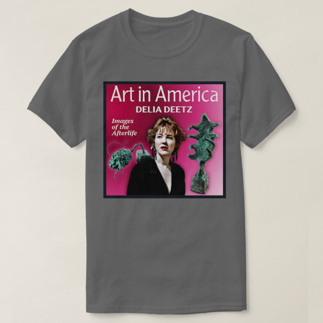 Camiseta Art In America Delia Deetz (Frente do Design)