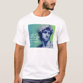 Camiseta Art Never Dies | Escultura de David
