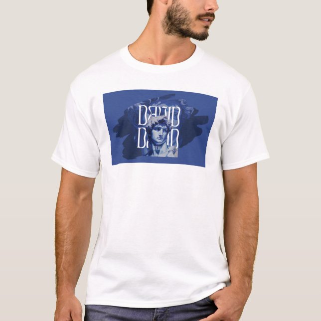 Camiseta Art Never Dies | Escultura de David (Frente)