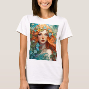 Camiseta Art Nouveau Aos Sí Fada