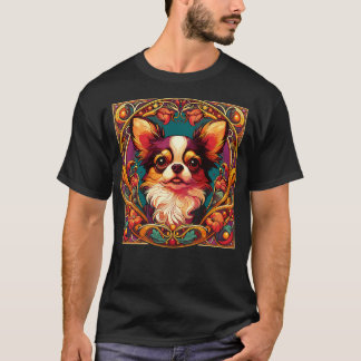 Camiseta Art Nouveau Chihuahua Funny Chihuahua Design