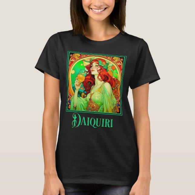 Camiseta Art Nouveau Daiquiri (Frente)