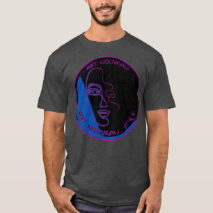 Camiseta Art Nouveau Estilo