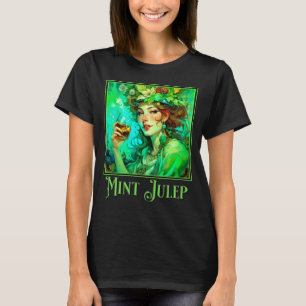 Camiseta Art Nouveau Mint Julep