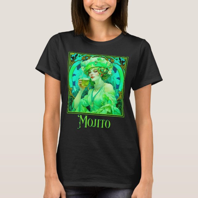 Camiseta Art Nouveau Mojito (Frente)