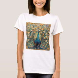 Camiseta Art Nouveau Peacock