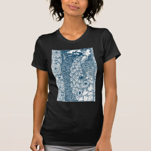 Camiseta Art Nouveau Peacock