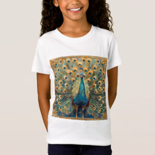 Camiseta Art Nouveau Peacock