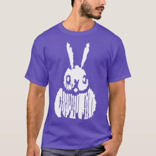 Camiseta Art Nouveau White Bunny Pattern