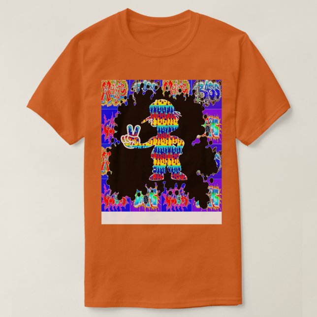 Camiseta Art Sticker Dripe Rap 1 1 (Frente do Design)