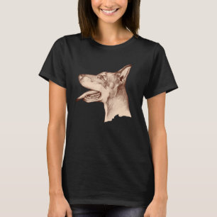 Camiseta Art Style Doberman Doberman Pinscher
