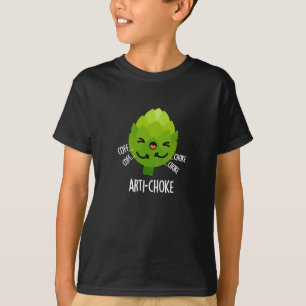Camiseta Art sufke Funny Veggie Artichoke Pun Dark BG