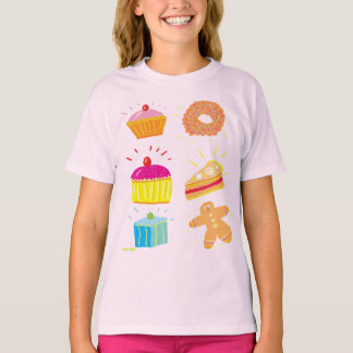 Camiseta Art T-Shirt: Swetheart Cakes