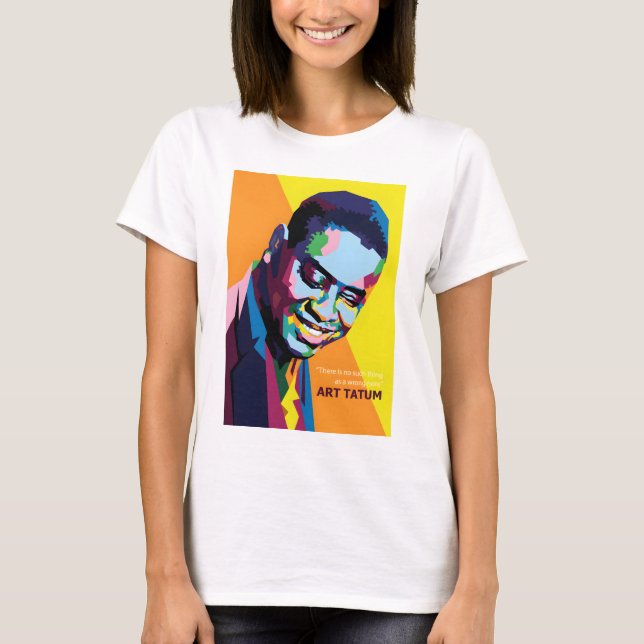 Camiseta Art Tatum (Frente)