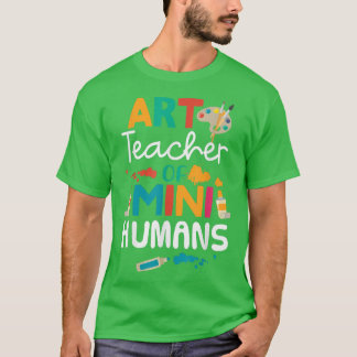 Camiseta Art Teacher Back To School Artist Arts Major T-Shi