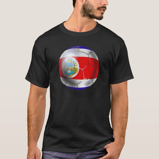 Camiseta Arte 2014 da bola de futebol do campeonato do (Frente)
