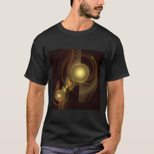 Camiseta Arte abstracta íntimo da conexão