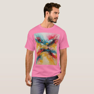 Camiseta Arte Abstracto Colorido