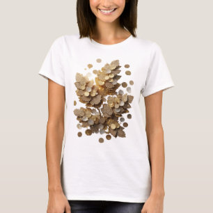 Camiseta ARTE ABSTRATA Cinza IMPRENSA DE MODA Tendência