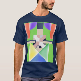 CAMISETA ARTE ABSTRATA COLORIDA