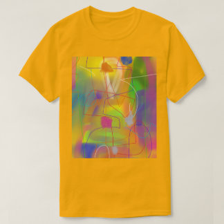 Camiseta Arte abstrata colorida 2