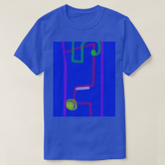 Camiseta Arte abstrata colorida 3