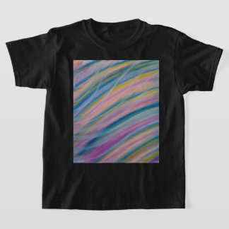 Camiseta Arte abstrata colorida única P8