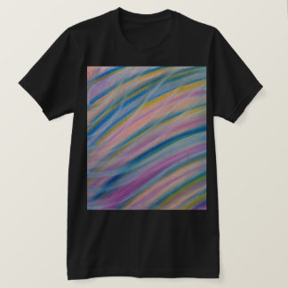 Camiseta Arte abstrata colorida única P8