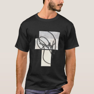 Camiseta Arte abstrata contemporânea obra de arte moderna m