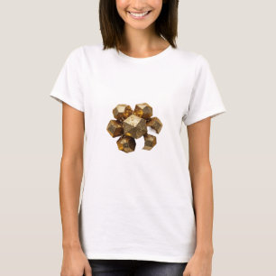 Camiseta ARTE ABSTRATA de prata Impressão de Moda Esnobe
