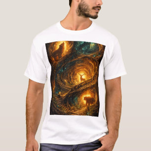 Camiseta Arte Abstrata – Design Minimalista Geométrico Mode