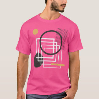 Camiseta Arte abstrata Design Moderno Mulheres Homens Garot
