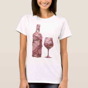 Camiseta Arte abstrata dourada com design atraente