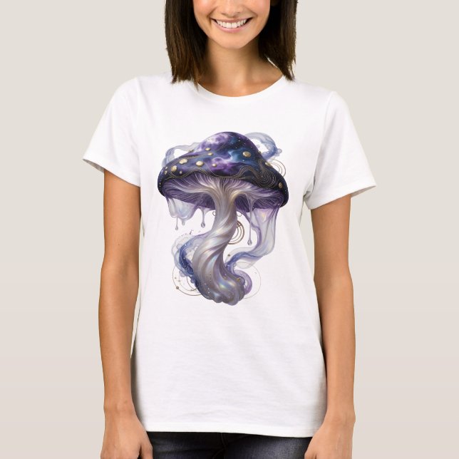 Camiseta Arte Abstrata Dourada DESIGN Gráfico (Frente)