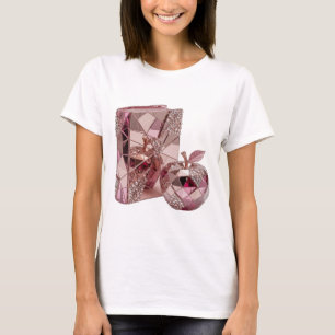 Camiseta Arte abstrata elegante em prata Design abstrato