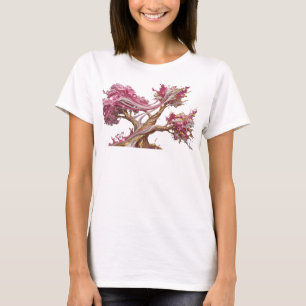 Camiseta Arte abstrata em Ouro Clássico Design