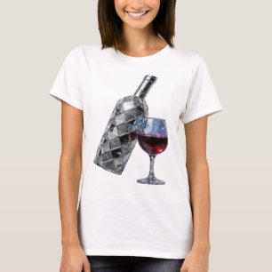Camiseta Arte abstrata em prata DESIGN