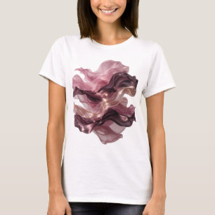 Camiseta Arte abstrata em prata Design