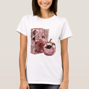 Camiseta Arte abstrata em prata DESIGN de declaração FRESH