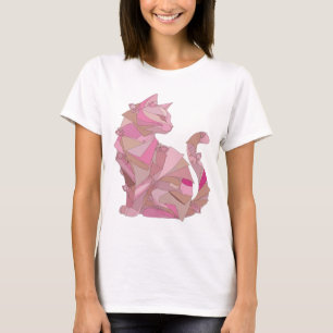 Camiseta ARTE ABSTRATA em Printa de Moda Prateada Cativante