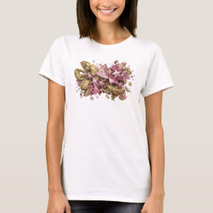 Camiseta ARTE ABSTRATA Laranja IMPRESSIONANTE Estampa de Mo