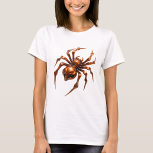 Camiseta Arte abstrata laranja legal DESIGN MODERNO